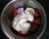 A picture of step 1 of Tasty Aloo Lahori.