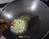 A picture of step 4 of Maharashtrian Phodnicha Masala Bhat.