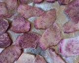 A picture of step 3 of Yam pakoda (pooree).
