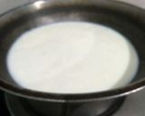 A picture of step 3 of Sago saffron kheer.