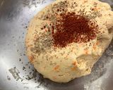 A picture of step 1 of Jowar paratha.