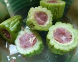 รูปขั้นตอนการทำที่ 2 ของ เก๋ากี้ มะระยัดไส้ หมูสับ