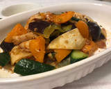 黄杏· 紫甜椒·鸡胸肉沙拉（当季水果 & 蔬菜好搭配👍👍）的食譜步驟9照片