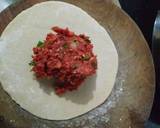 Stuffed veg paneer paratha recipe step 4 photo