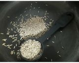 A picture of step 1 of Jeera Goli.