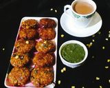 A picture of step 4 of Corn Vada.
