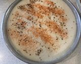 A picture of step 2 of White dhokla with ground rice.