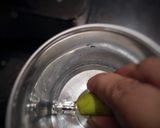 A picture of step 1 of Mint lemonade.