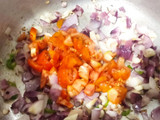 Arroz con molleja de pollo