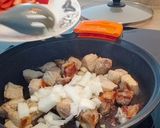 Foto del paso 1 de la receta Fideos a la cazuela con costillas y almejas