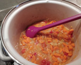 Sárgarépás tökpörkölt #gluténmentes recept fázis 4 fotója
