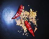 A picture of step 1 of Chicken Angara.