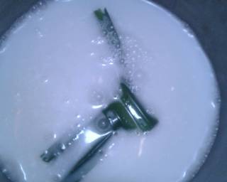 Es cincen (cincau cendol) gula merah - Step 2