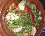 Foto del paso 3 de la receta: Tajine de pollo con verduras 🍗🍅🥔🥕