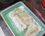 Foto del paso 2 de la receta: San Jacobo de merluza con salsa verde y papas cocidas