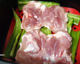 Foto del paso 3 de la receta: Pollo con pimientos y mojo rojo, en airfryer