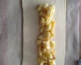 Une image de l'étape 2 de Struddel pomme cannelle vanille.