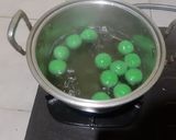 Foto langkah ke 4 dari resep Klepon lembut tanpa kapur sirih.