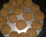 A picture of step 4 of Atta cookies 🍪 without oven.