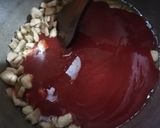A picture of step 2 of Chicken Manchurian.