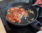 Foto del paso 4 de la receta: Ñoquis, pavo marinado y berenjena