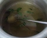 A picture of step 5 of Ven Pongal with(seeraga samba rice).