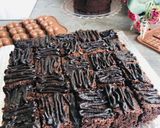 A picture of step 4 of One-bite Brownies.