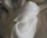 Foto del paso 8 de la receta: Huevo nube con edemame y berenjena