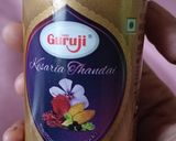 A picture of step 1 of Gulkand sabja thandai.