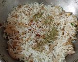 A picture of step 3 of Butter Garlic Rice.