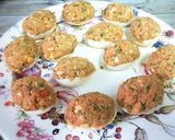 Foto del paso 6 de la receta: Huevos Rellenos con Atún y !Judías verdes!