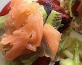 A picture of step 5 of Rice cake with deliciously healthy toppings #summerchallenge1.
