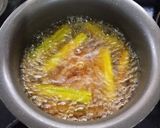 A picture of step 2 of Sambar with moringa.