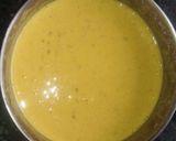 A picture of step 1 of Aalu chops.