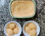 A picture of step 6 of Mango ice cream.