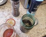 A picture of step 1 of Edible Balsamic Vinaigrette.