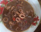 Foto langkah ke 5 dari resep Cumi Kuah Saus Tiram.
