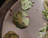 A picture of step 2 of Falahari cutlet.