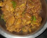 A picture of step 6 of Mutton semi gravy.