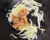 甜椒豬肉咖哩燴彩虹麵的食譜步驟3照片