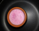 A picture of step 4 of Misti Dahi -beetroot flavoured.