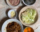 รูปขั้นตอนการทำที่ 1 ของ ผัดซีอิ๊วหมูกุ้งแห้งๆ