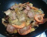 รูปขั้นตอนการทำที่ 3 ของ กุ้ง อบ วุ้นเส้น