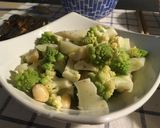 A picture of step 4 of Butter romanesco cauliflower with roasted macadamia 🥦.