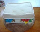 Foto del paso 7 de la receta: Torta de casamiento las valijas