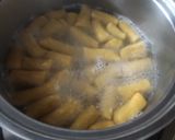 A picture of step 7 of Gatta pulav.