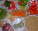 A picture of step 1 of Jollof Rice.