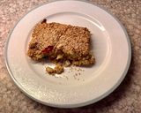 A picture of step 4 of Crustless Cheese Pie with Herbs and Sesame.