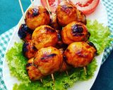 Foto langkah ke 5 dari resep Bakso Bakar Pedas Manis.