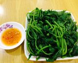 Hình bước làm 4 của món Rau lang chấm mắm gừng